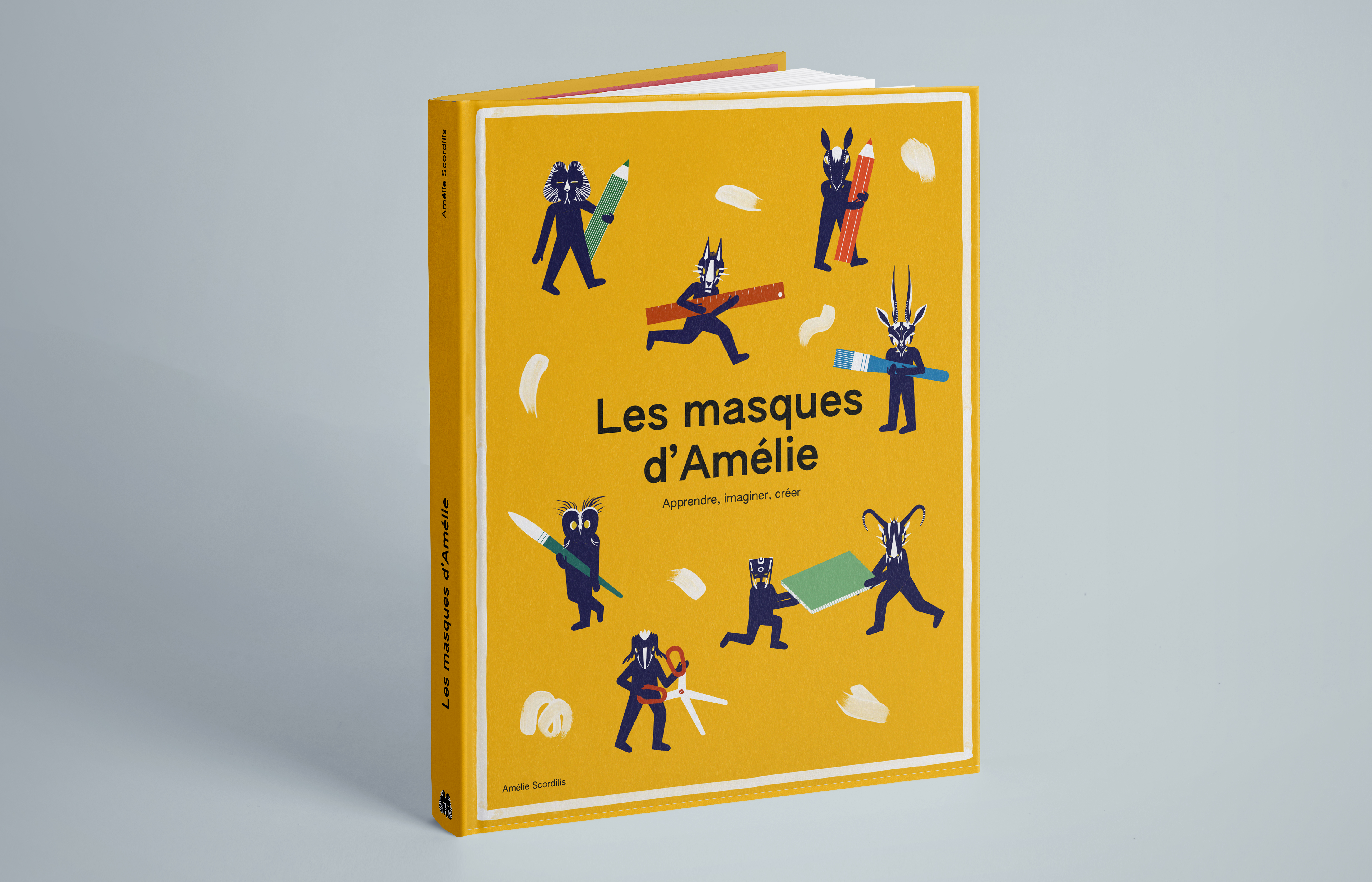 Couverture du livre Les masques d'Amélie